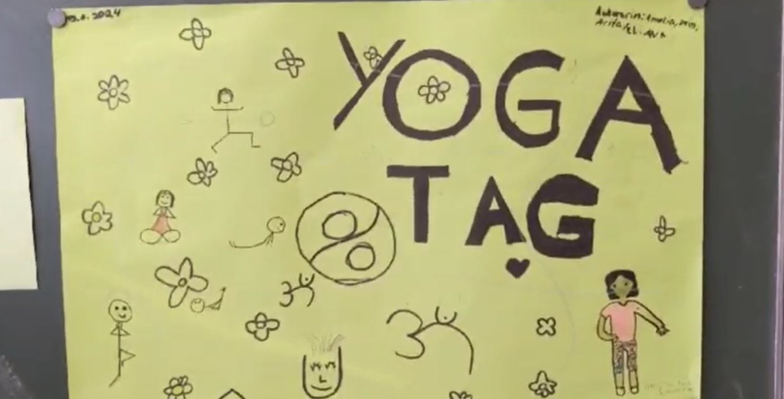 Aufführung der Yoga AG