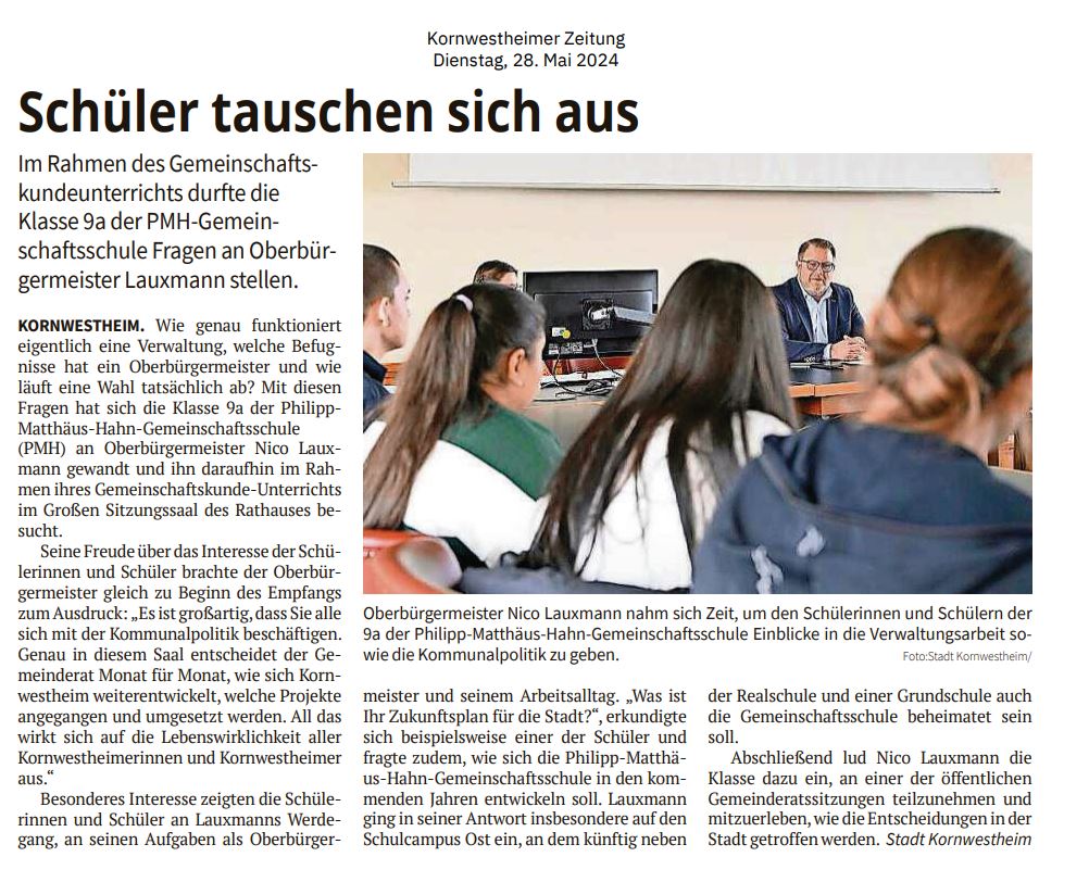 Lebensnaher Politikunterricht