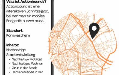 “Actionbound” zum Thema nachhaltige Stadtentwicklung – Probiere es selbst aus!