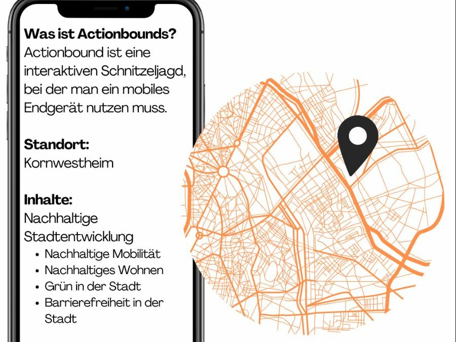 “Actionbound” zum Thema nachhaltige Stadtentwicklung – Probiere es selbst aus!