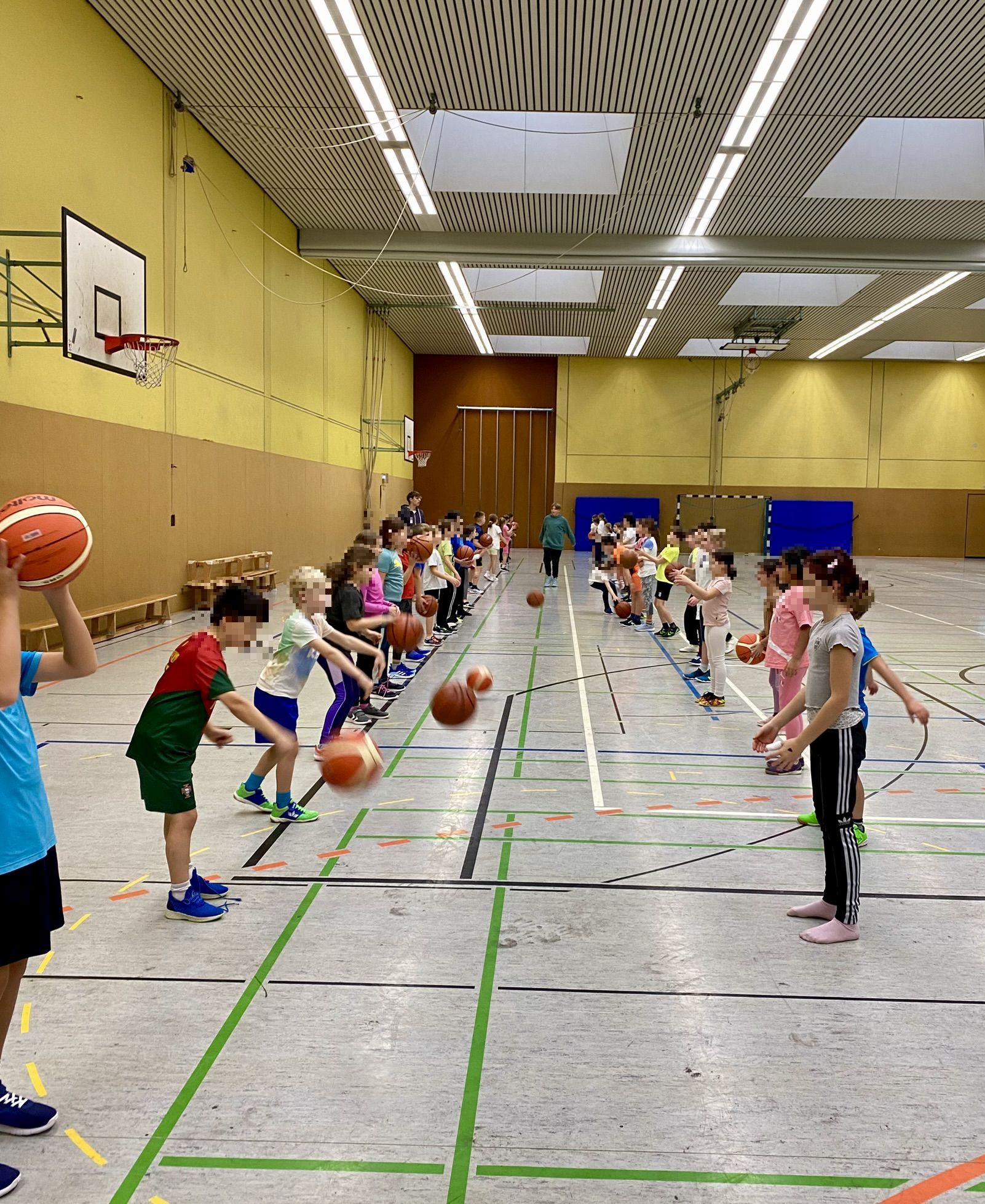 Basketball Aktionstag Jahrgangsstufe 3