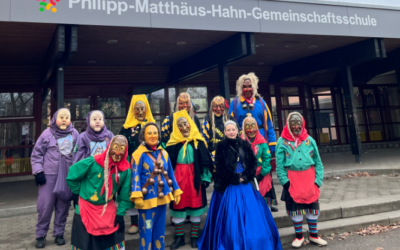 Faschingsparty der Grundschule
