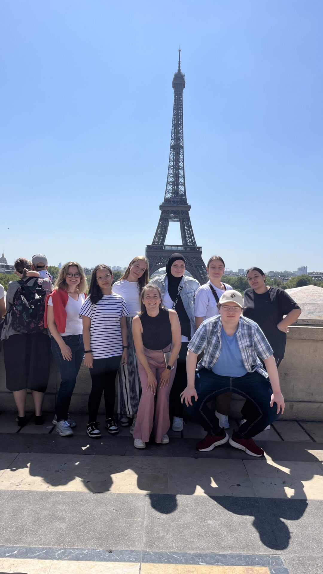 Tagesausflug der Klassen 8 und 9 nach Paris