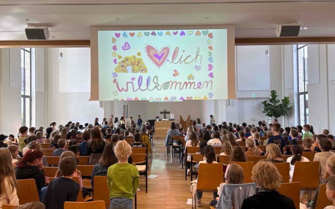 Abschluss Gottesdienst am Schuljahresende