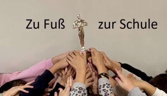 Zu Fuß zur Schule