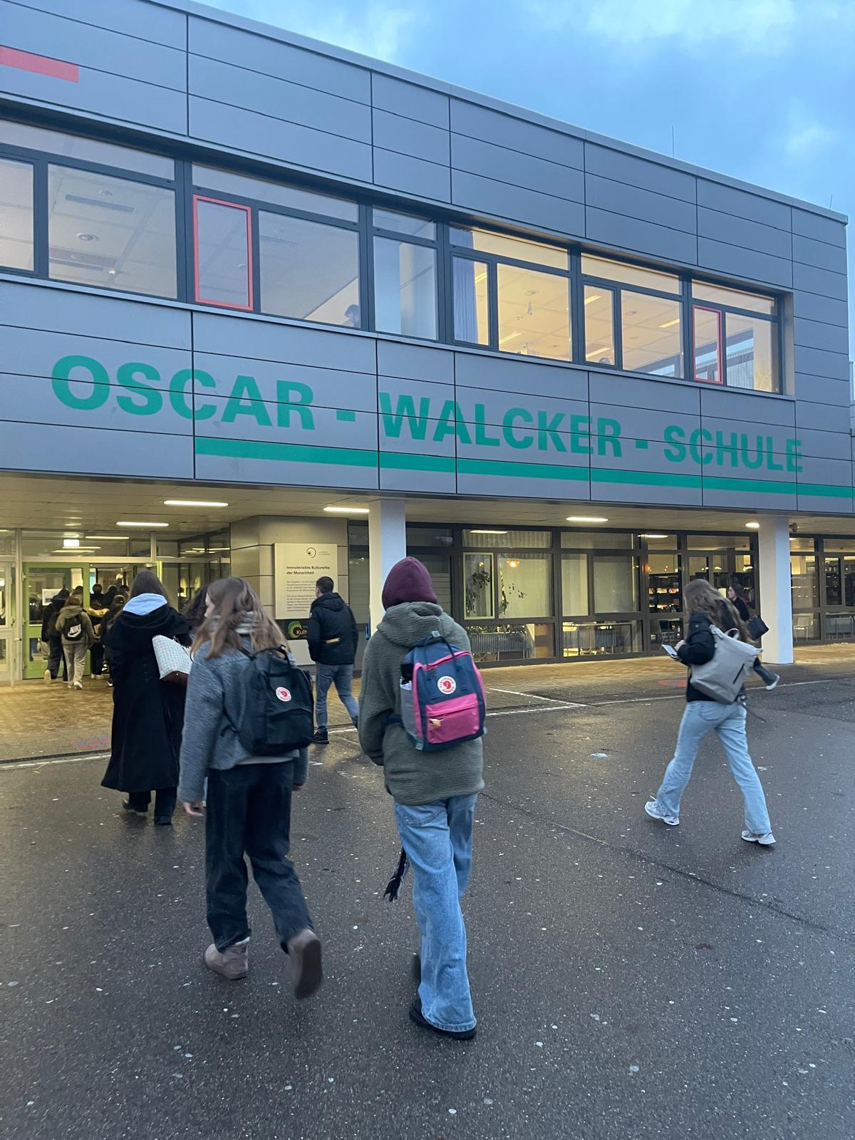 Besuch der 9a an der Oskar-Walcker-Schule